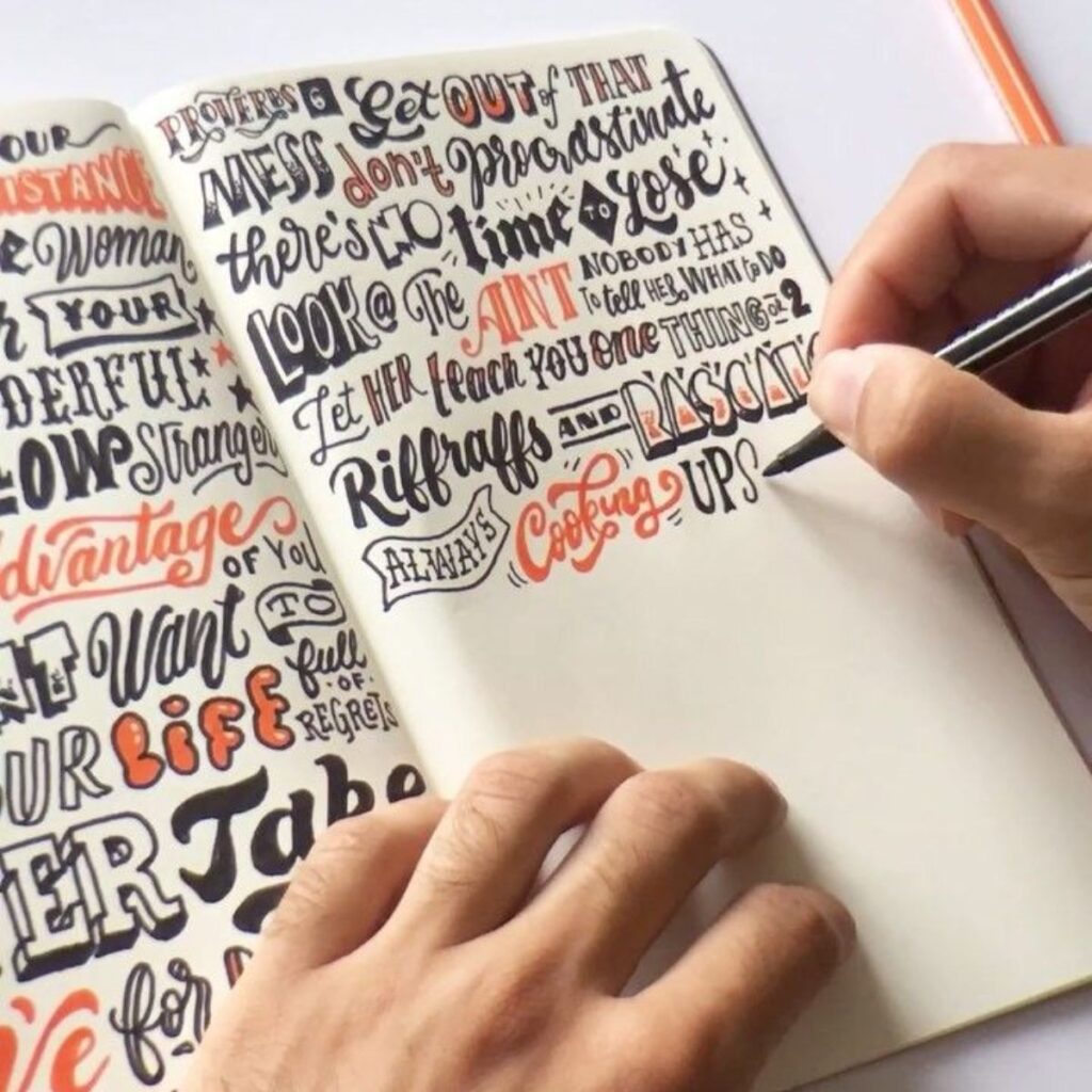 Diseños bonitos para un cuaderno de dibujos