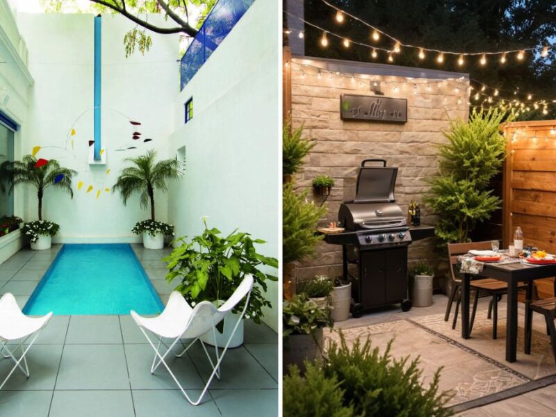 ¿Cómo decorar un patio pequeño?