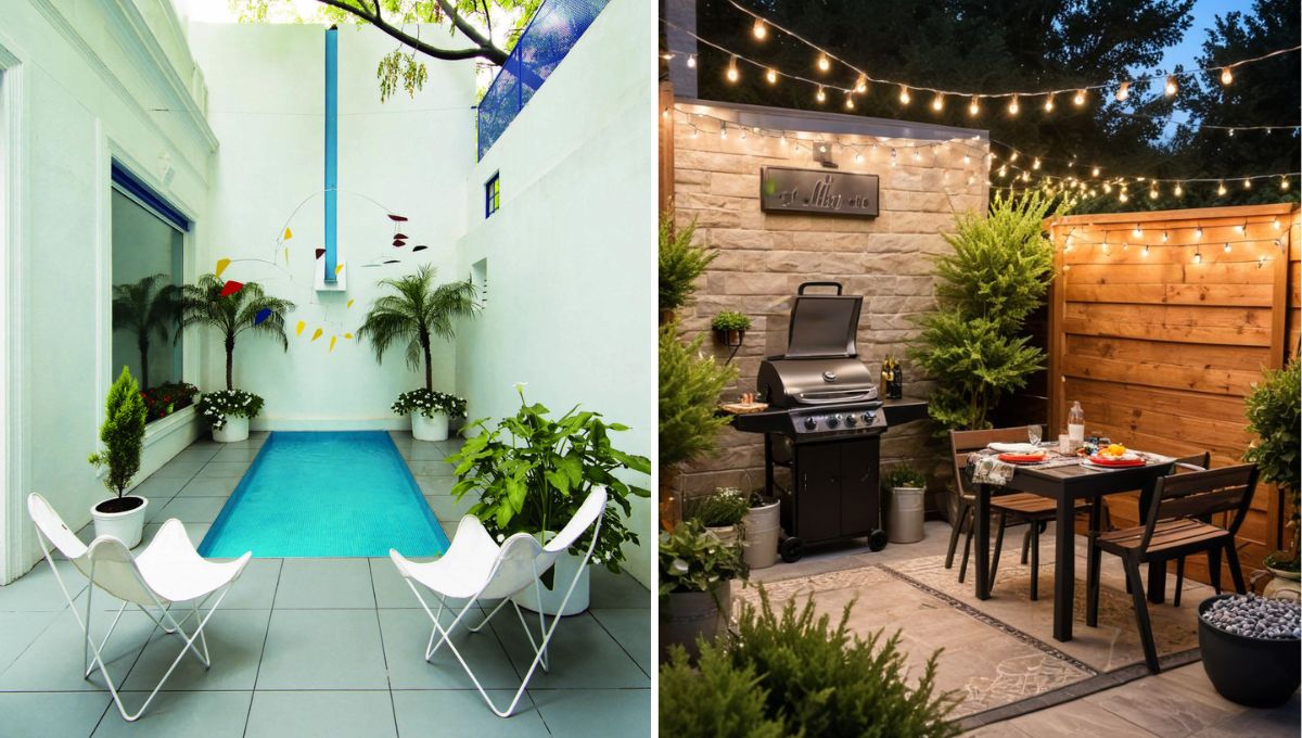 ¿Cómo decorar un patio pequeño?