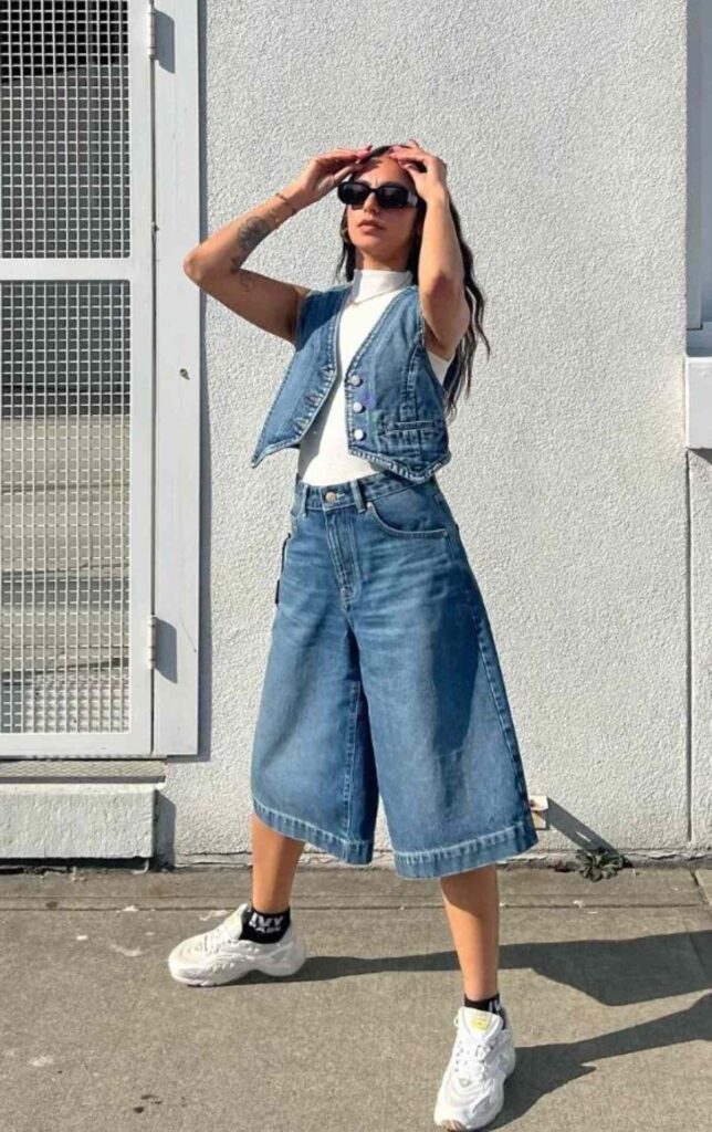 ¿Cómo usar jorts para mujeres?