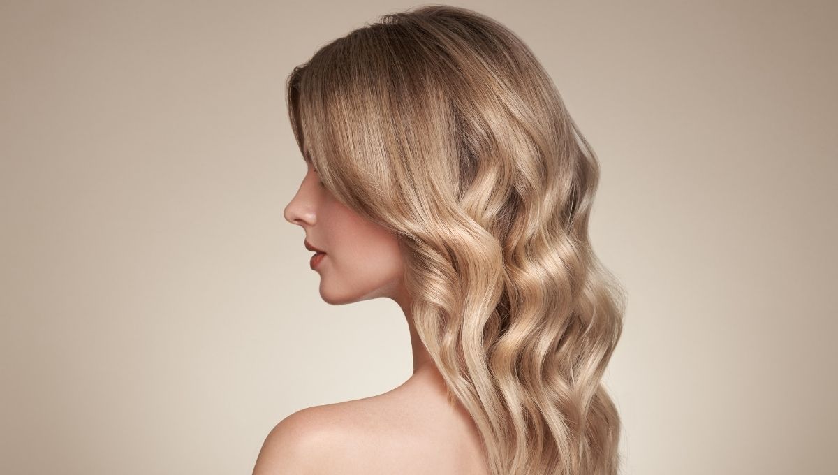 Mascarilla para cuidar el cabello rubio