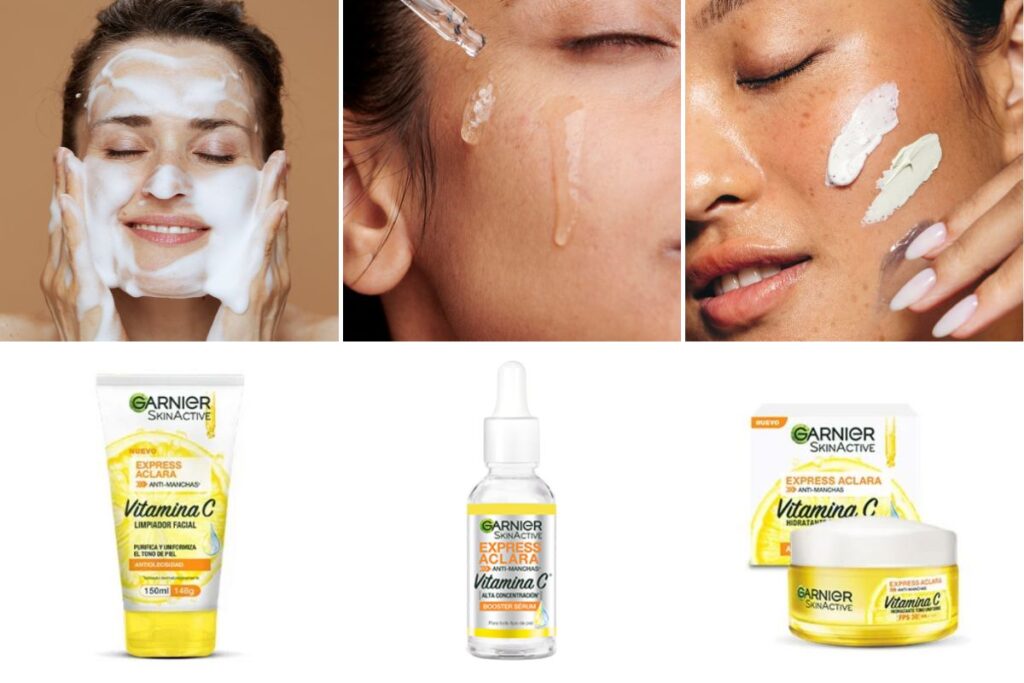 garnier vitamiina c productos orden de aplicacion 
