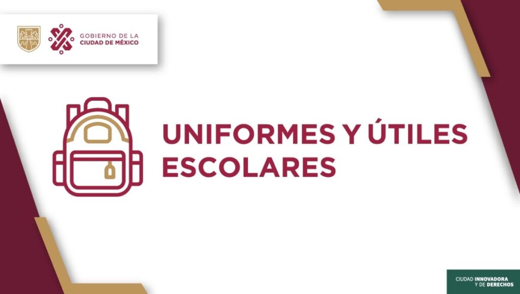 Tarjeta de Uniformes Escolares 2025
