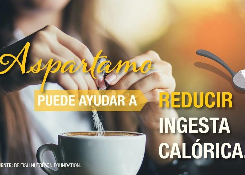 aspartamo reduce ingesta calorica