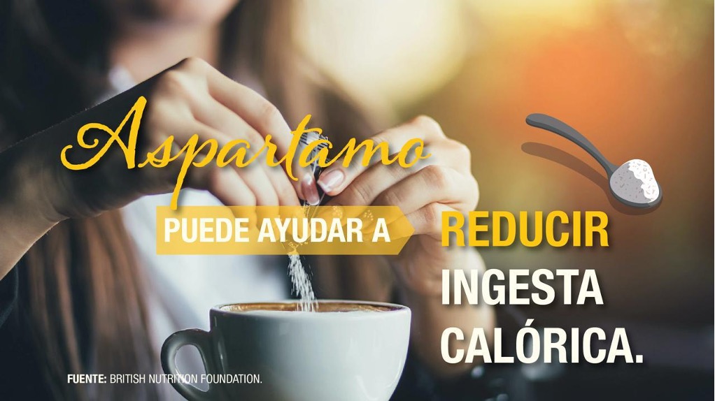 aspartamo reduce ingesta calorica