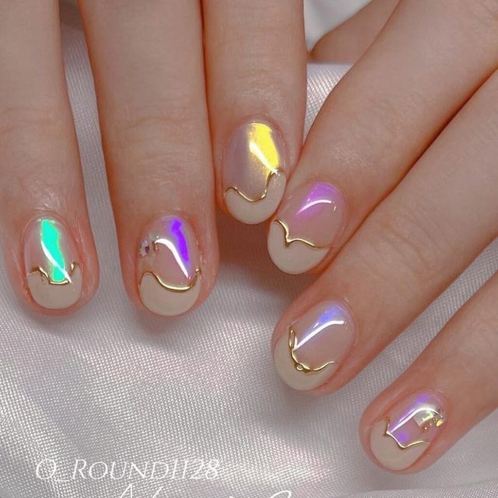 Uñas para oficina diseños discretos