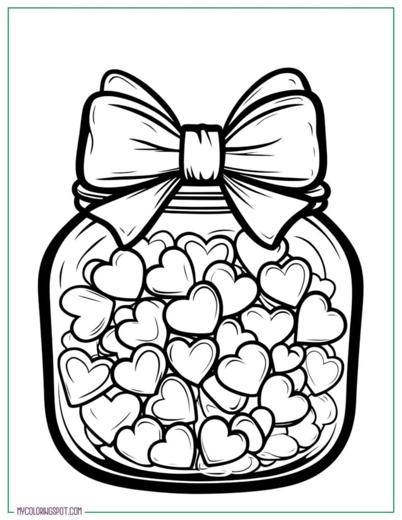 cómo dibujar corazones de San Valentín
