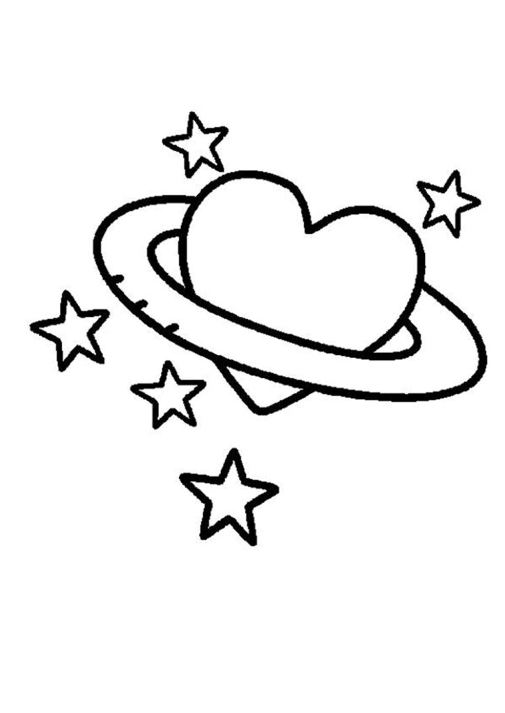 Plantillas para dibujar corazones de San Valentín para recortar y calcar