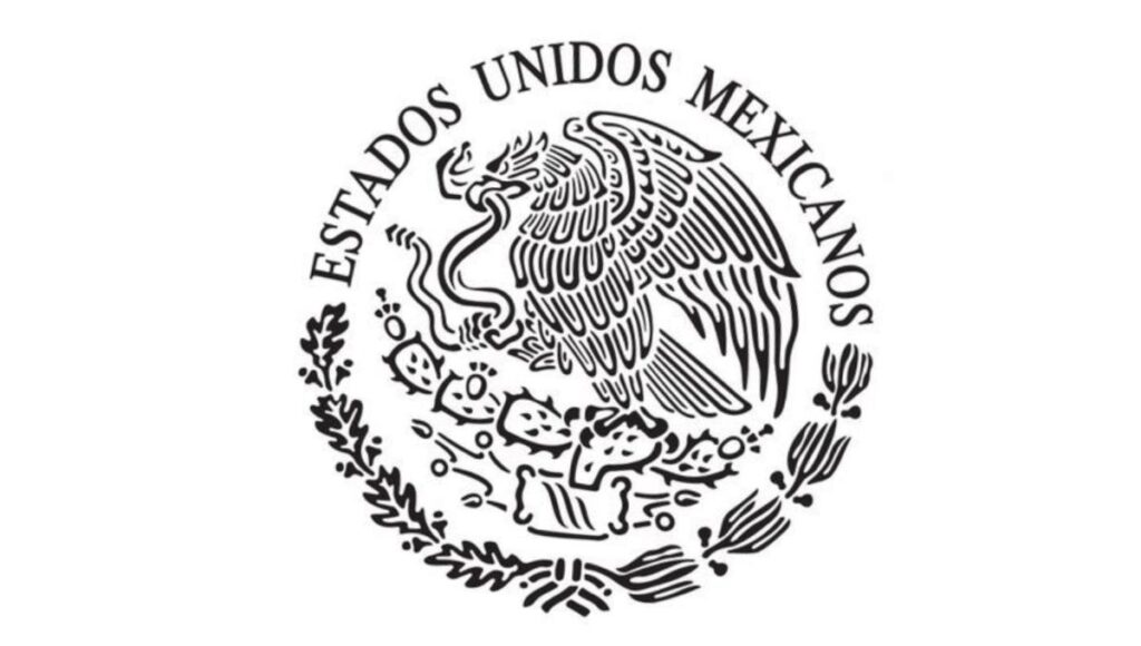 Plantillas de dibujos del escudo de México para imprimir y colorear