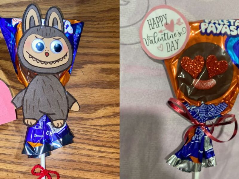 Ideas de decoración de Paletas Payaso para San Valentín 2026