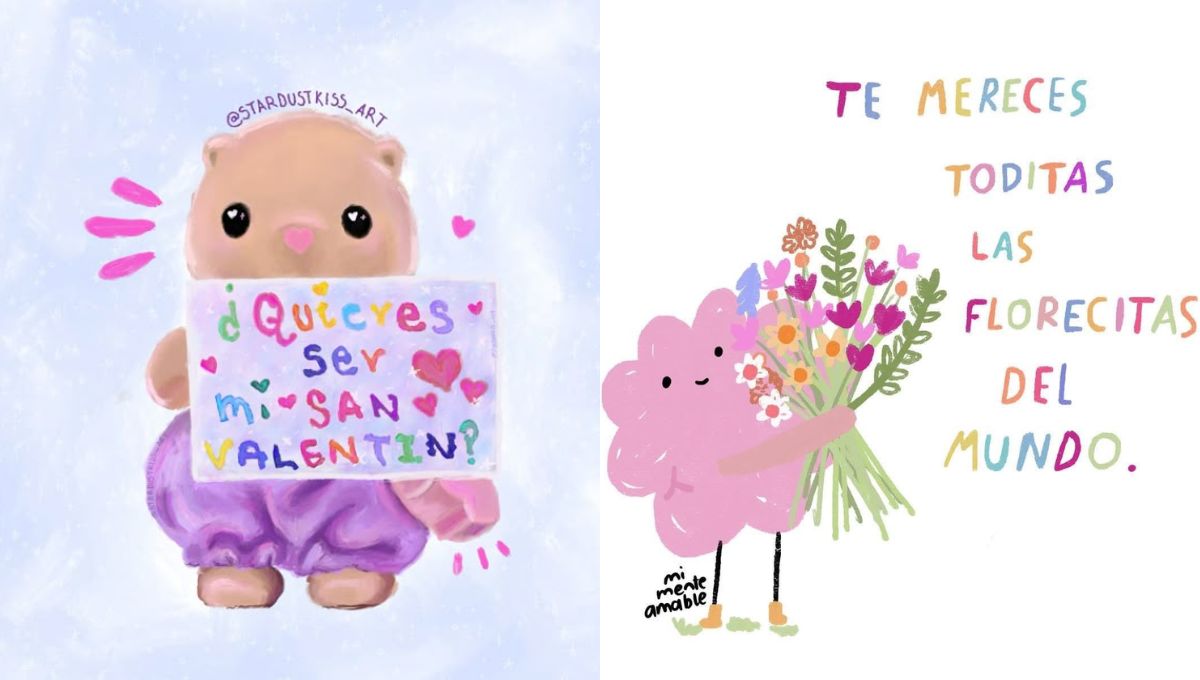 Tarjetas de San Valentin para imprimir o enviar por WhatsApp 2026