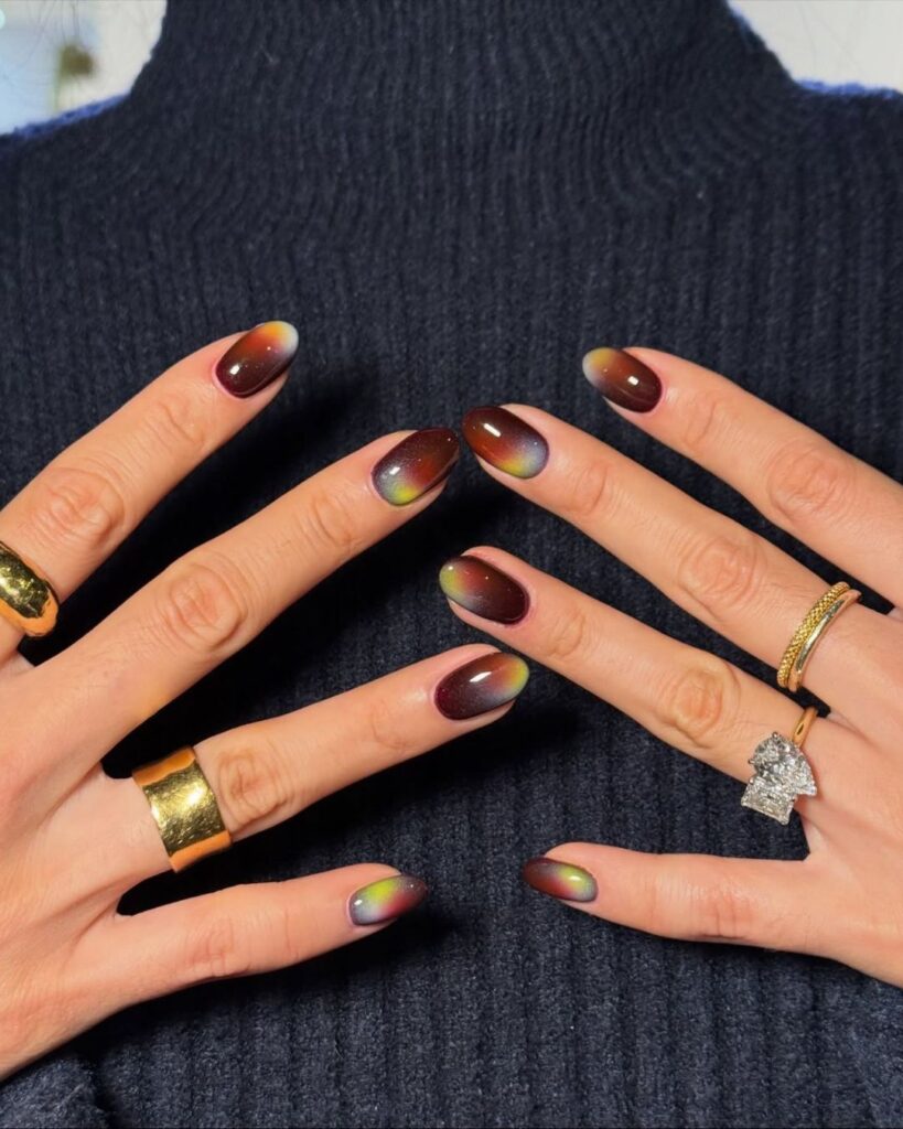 Ideas de uñas aura modernas y elegantes