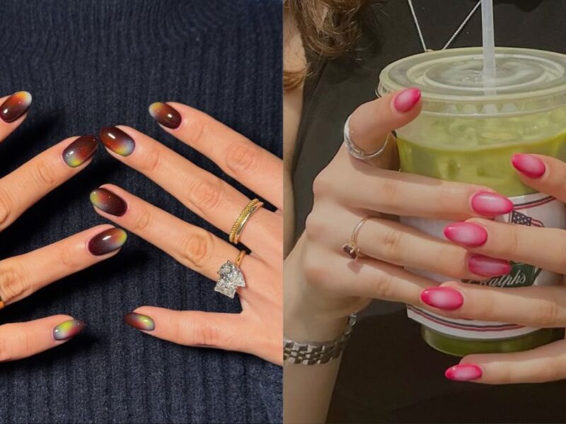 Ideas de uñas aura modernas y elegantes