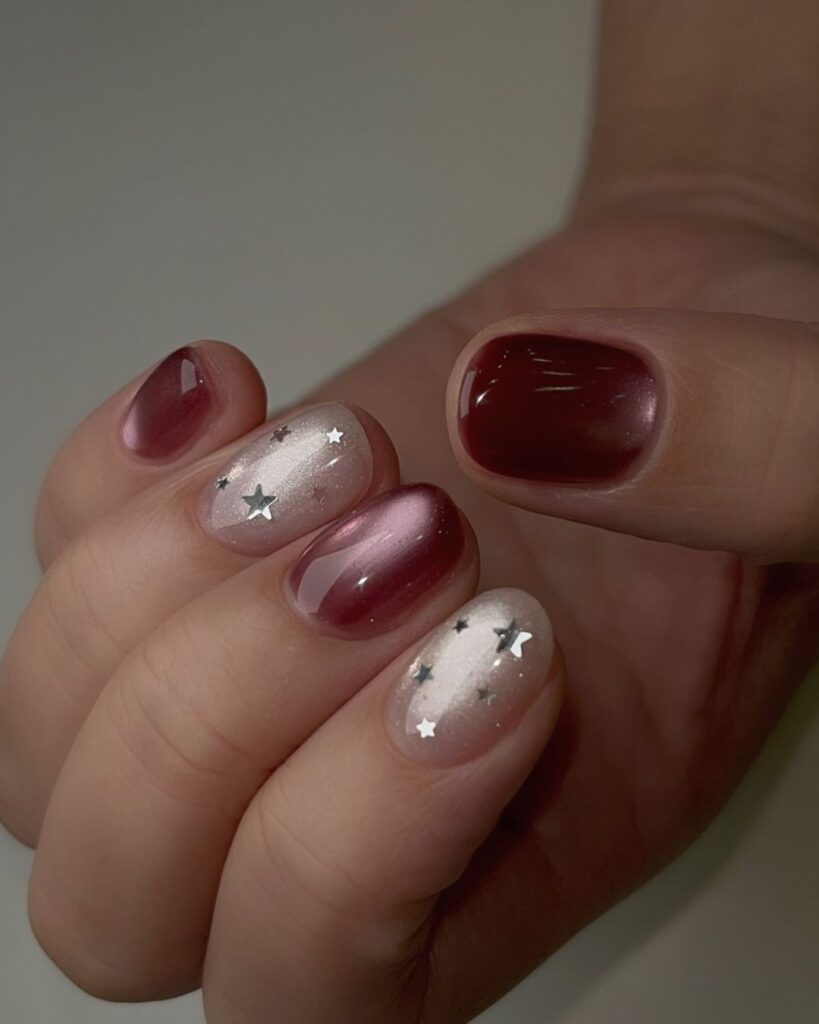 Diseños de uñas velvet aterciopelado para febrero 2026