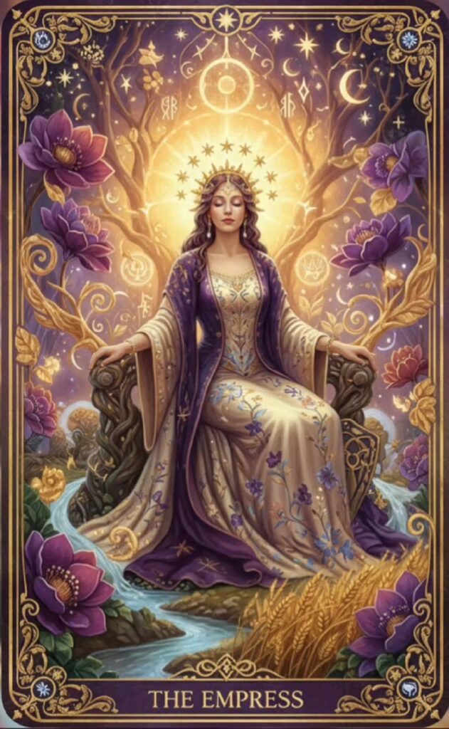 La Emperatriz, el arcano relacionado a la feminidad
