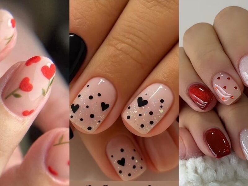 Diseño de uñas San Valentín 2026 minimalistas