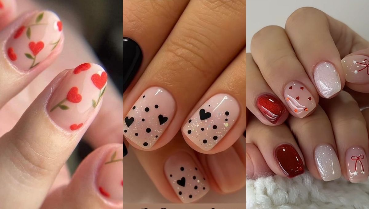 Diseño de uñas San Valentín 2026 minimalistas