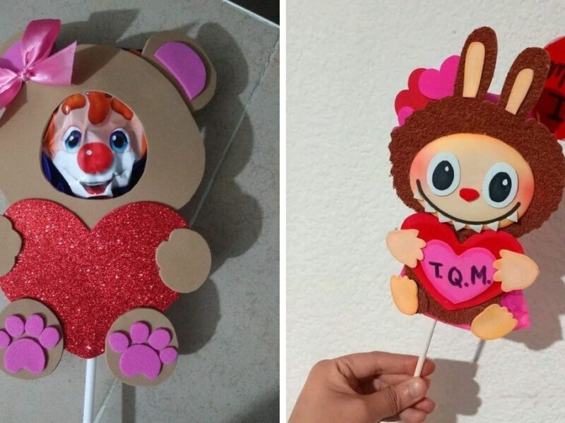 Paleta Payaso para San Valentín 2026 bonitas y rápidas