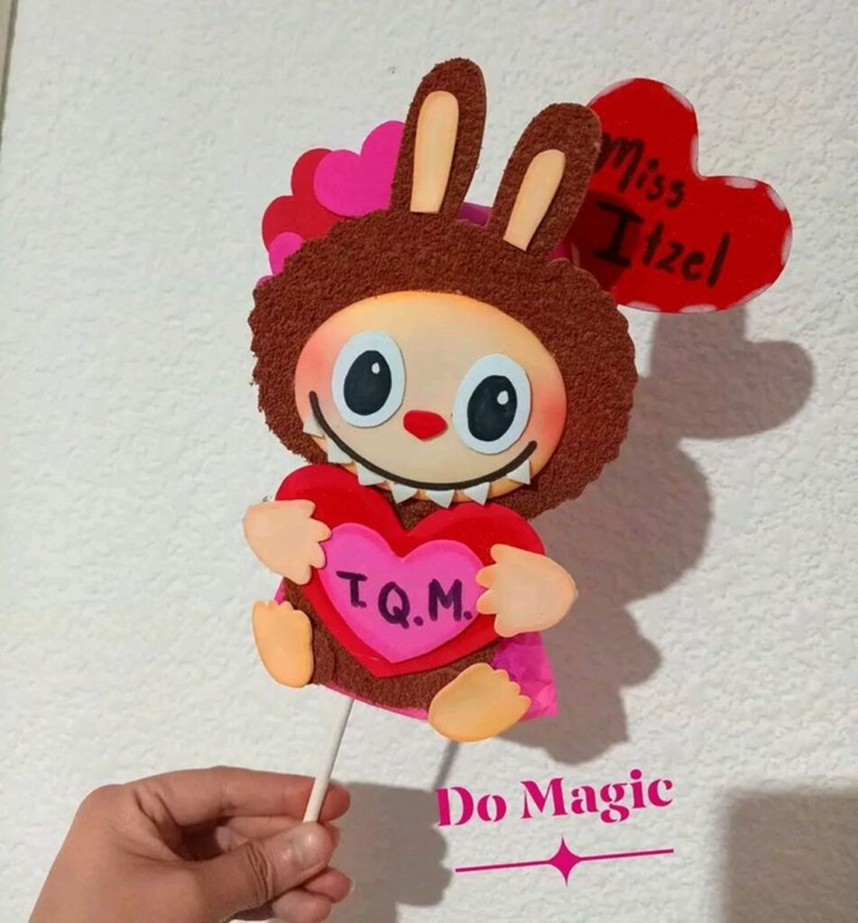 Paleta Payaso para San Valentín