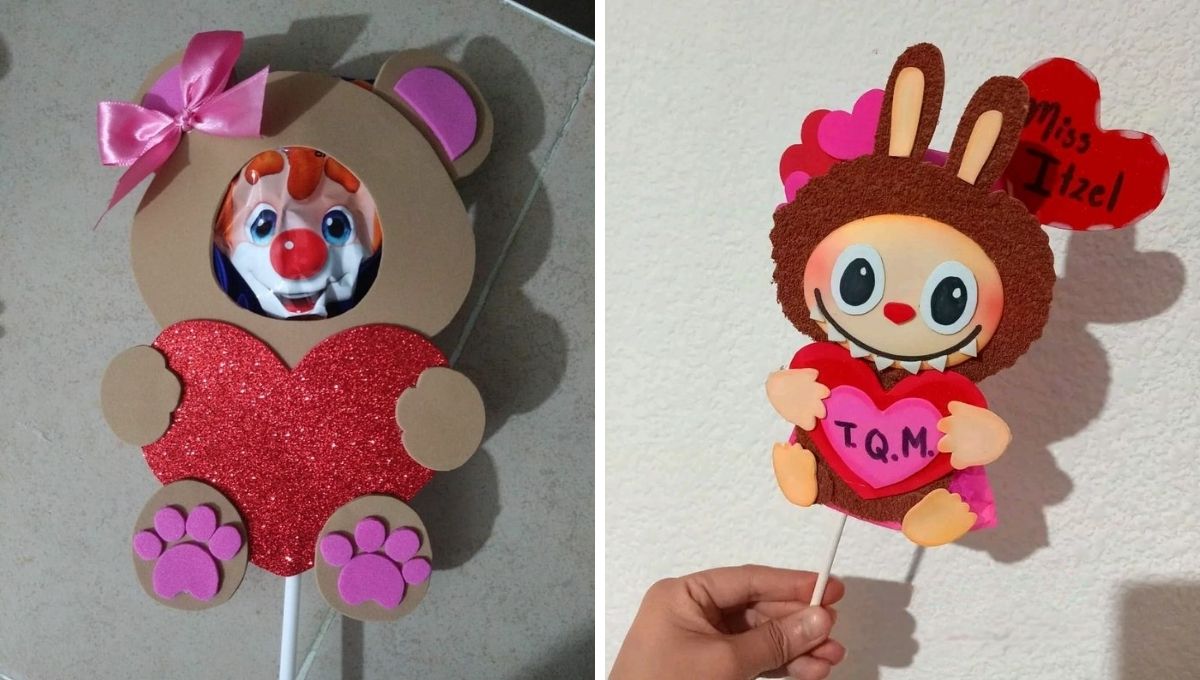 Paleta Payaso para San Valentín 2026 bonitas y rápidas