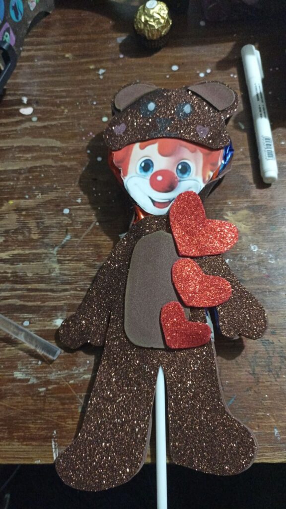 Paleta Payaso para San Valentín rápidas