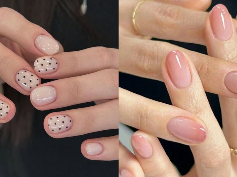 diseños de uñas cortas elegantes para llevar en abril de 2026