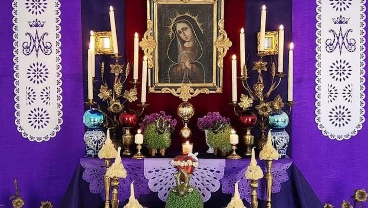 Significado y cómo poner el altar en casa el Viernes de Dolores 2026
