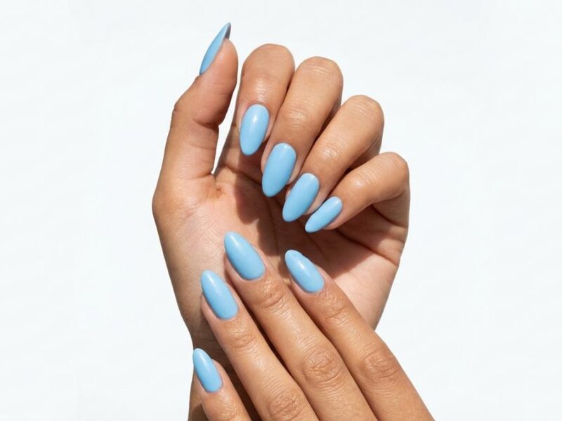 Uñas Azul Cielo: 5 Diseños Bonitos para Primavera