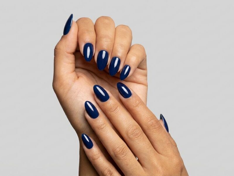 Uñas Azules Elegantes: 18 Diseños Marino, Rey y Pastel
