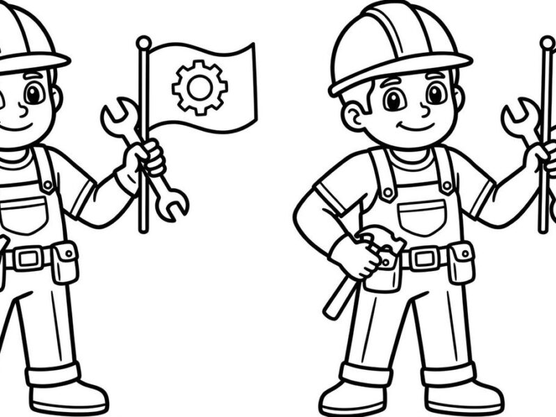 Dibujos del 1 de Mayo para Colorear e Imprimir Gratis para colorear - dibujo 1