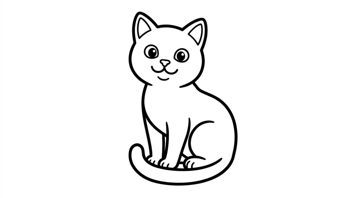 Dibujos Fáciles para Colorear e Imprimir | Serzen.mx - dibujo 4 para colorear