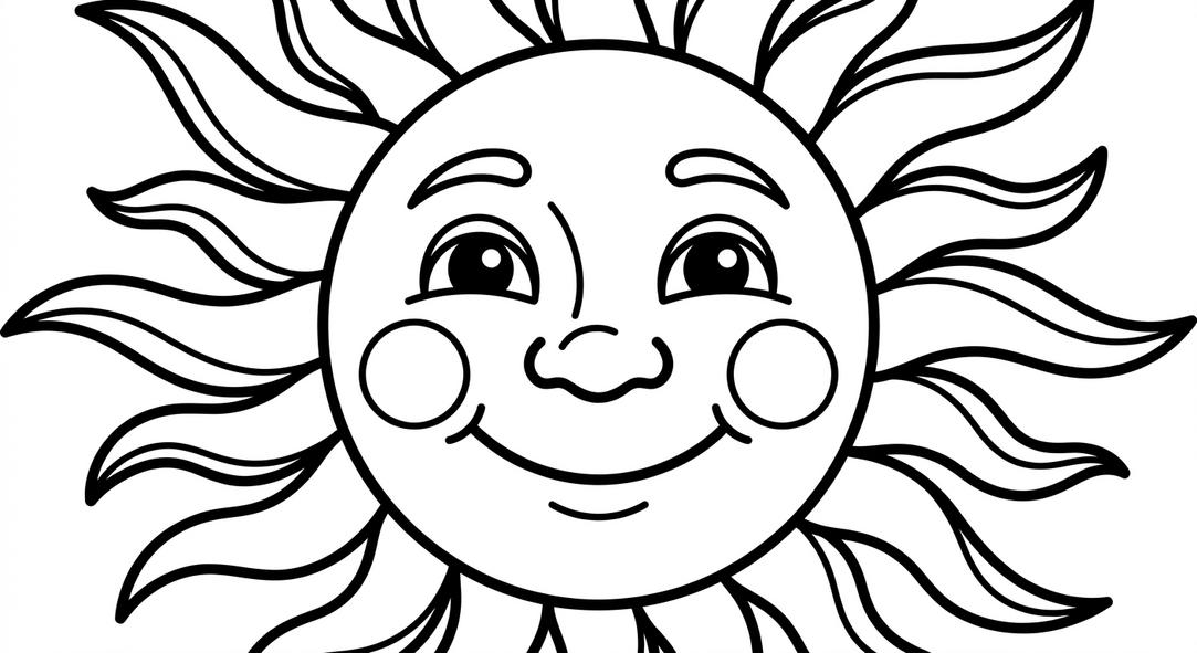 Dibujos Fáciles para Colorear e Imprimir | Serzen.mx - dibujo 1 para colorear