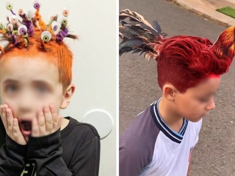 Ideas de peinados locos para niños