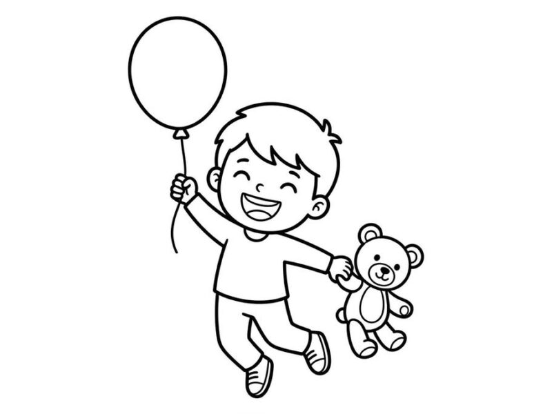 Plantillas del Día del Niño para Colorear e Imprimir para colorear - dibujo 1
