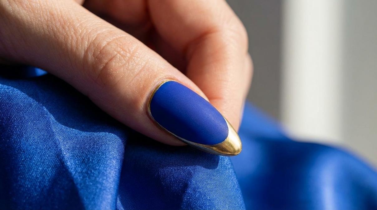 Uñas Azul Rey: 8 Diseños Elegantes para Cortas y Almendra