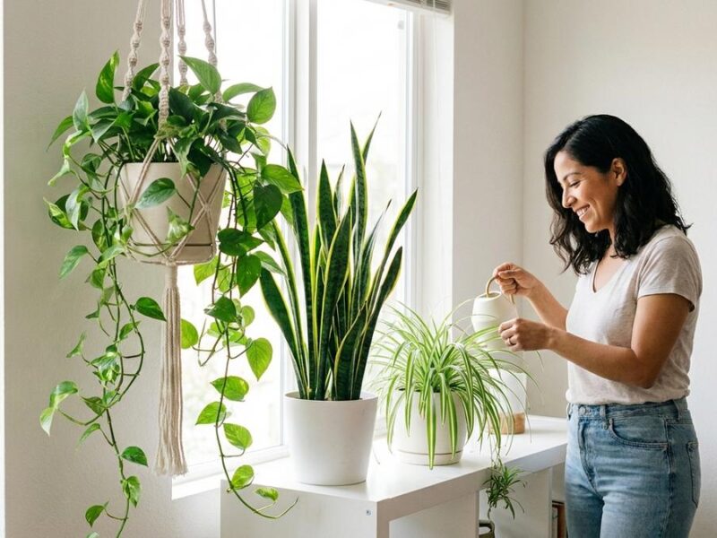 3 Plantas que Mejoran el Aire de tu Casa sin Complicarte