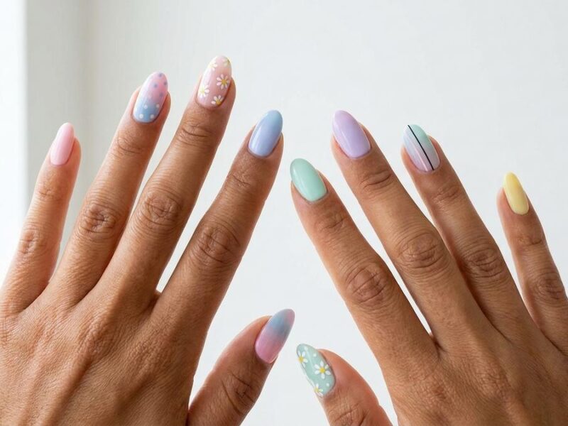 10 diseños de uñas ovaladas para verano fáciles y con estilo