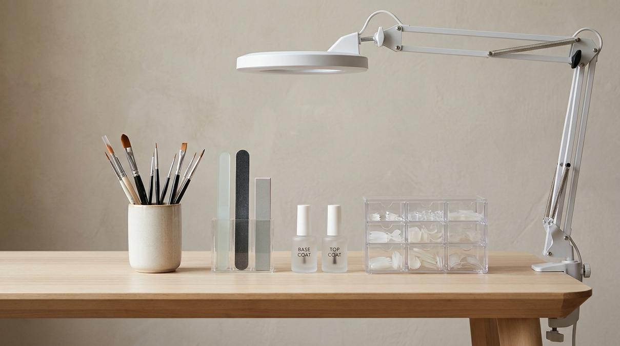 Materiales básicos para tu negocio de uñas desde casa