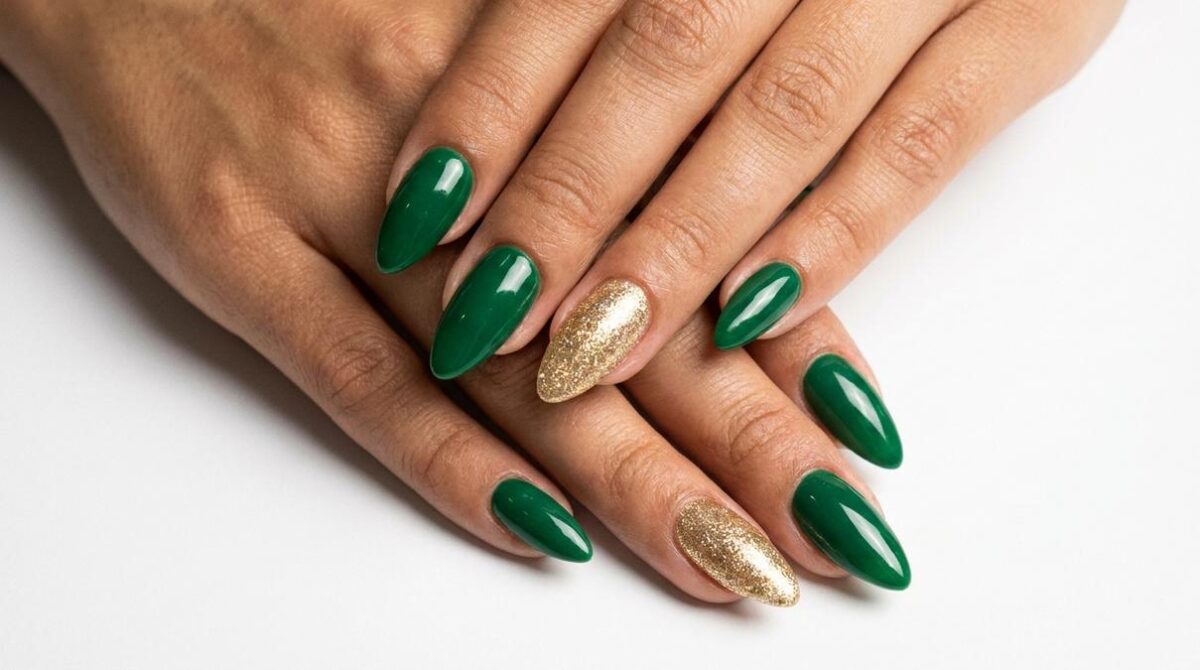 5 Diseños de Uñas Verdes para Lucir en tus Vacaciones